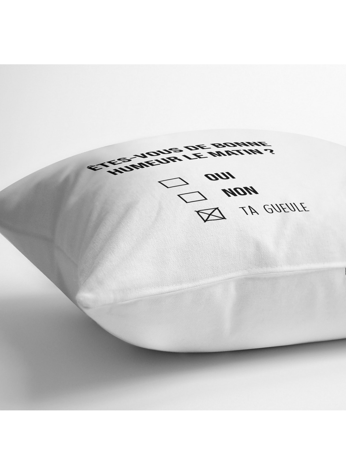 Coussin Êtes vous de bonne humeur ?