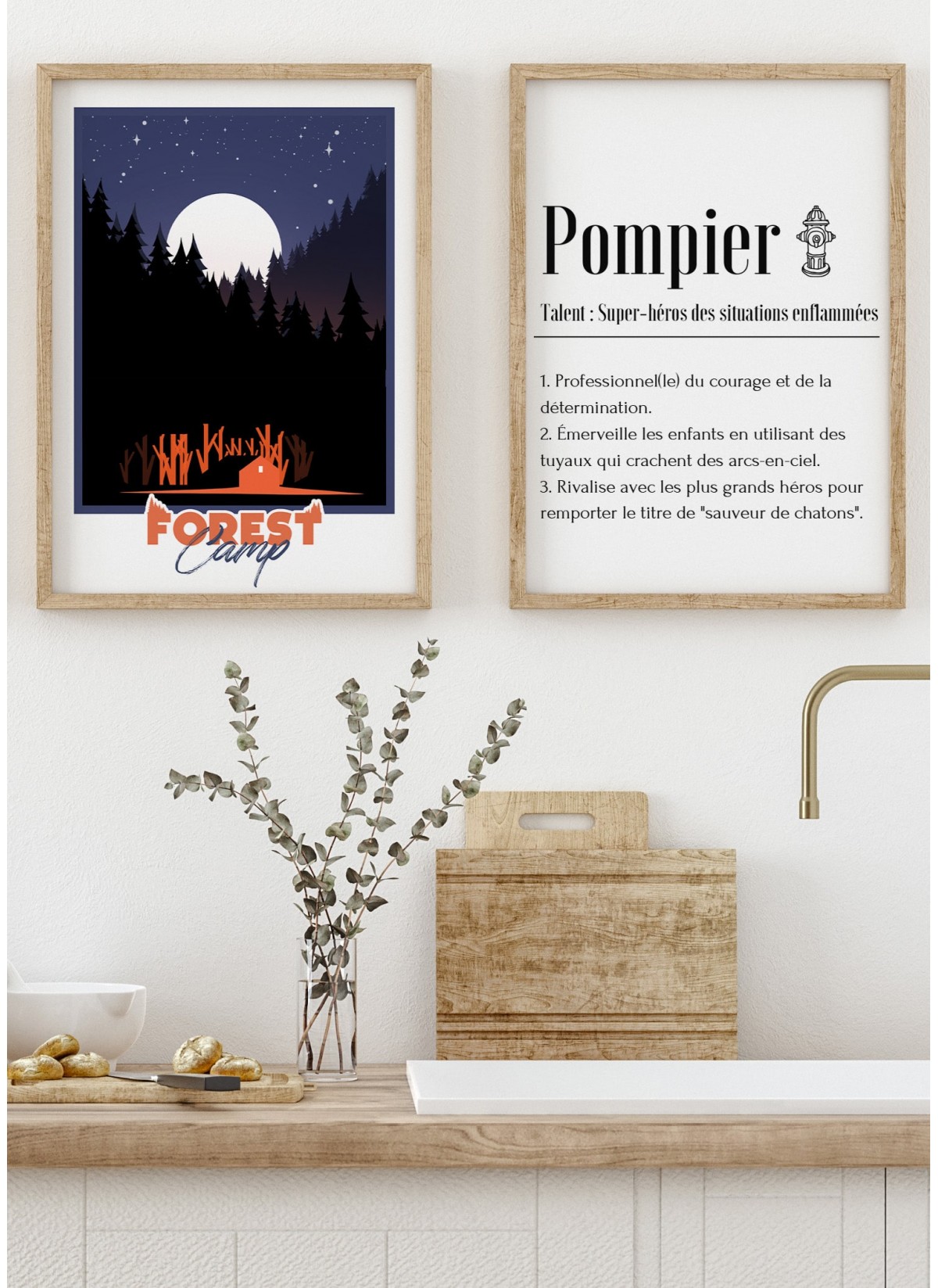 Affiche Définition Pompier 2