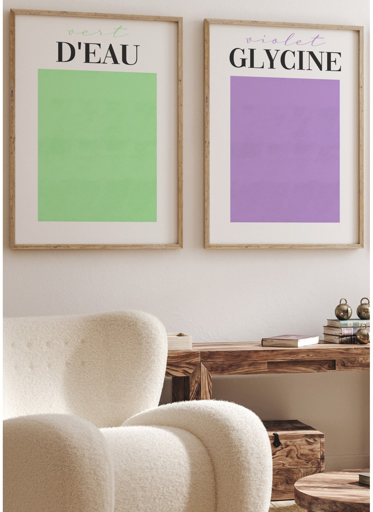 Affiche Vert d'Eau