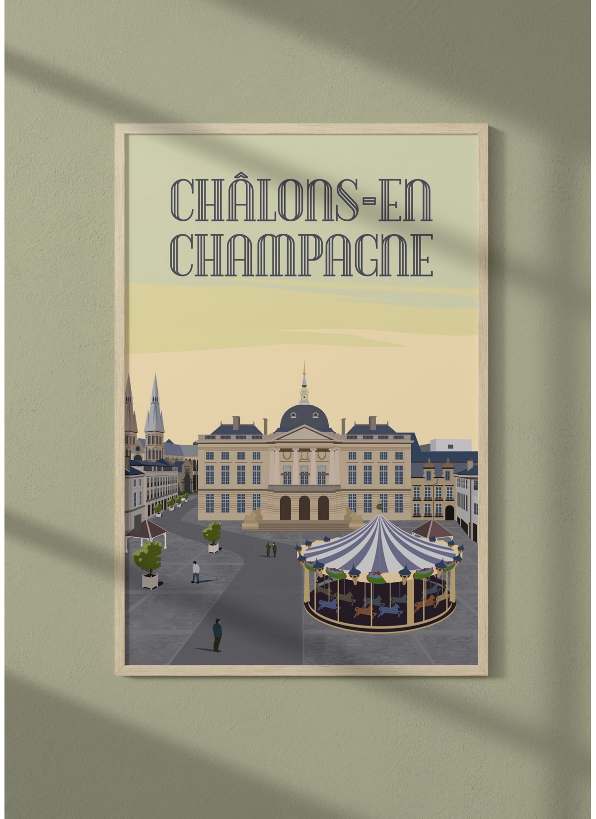 Affiche ville Châlons-en-Champagne