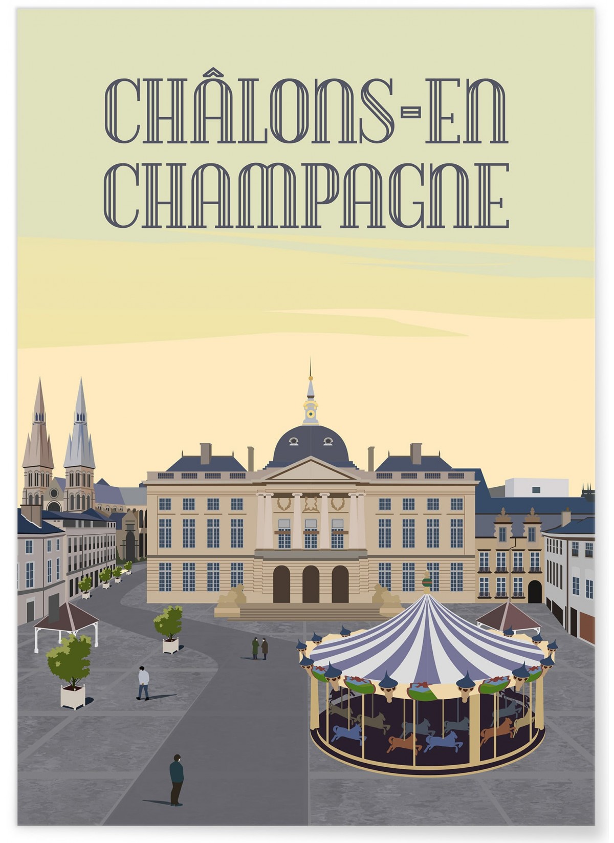 Affiche ville Châlons-en-Champagne