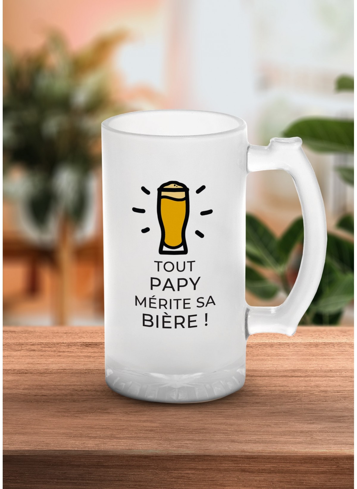 Chope Tout Papy mérite sa bière