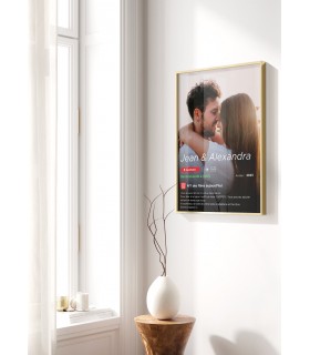 Affiche "Votre film" personnalisée