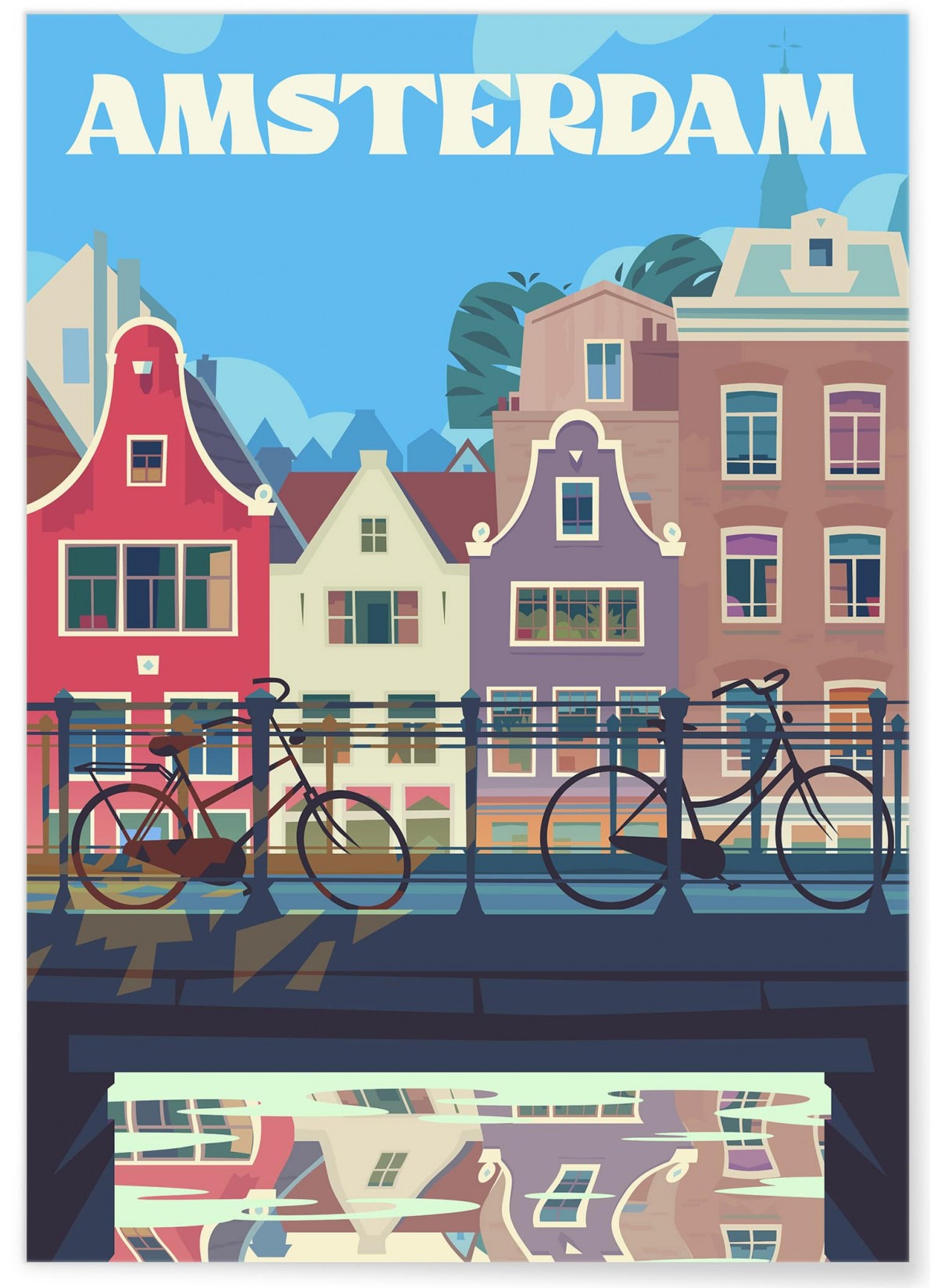 Affiche Amsterdam 2