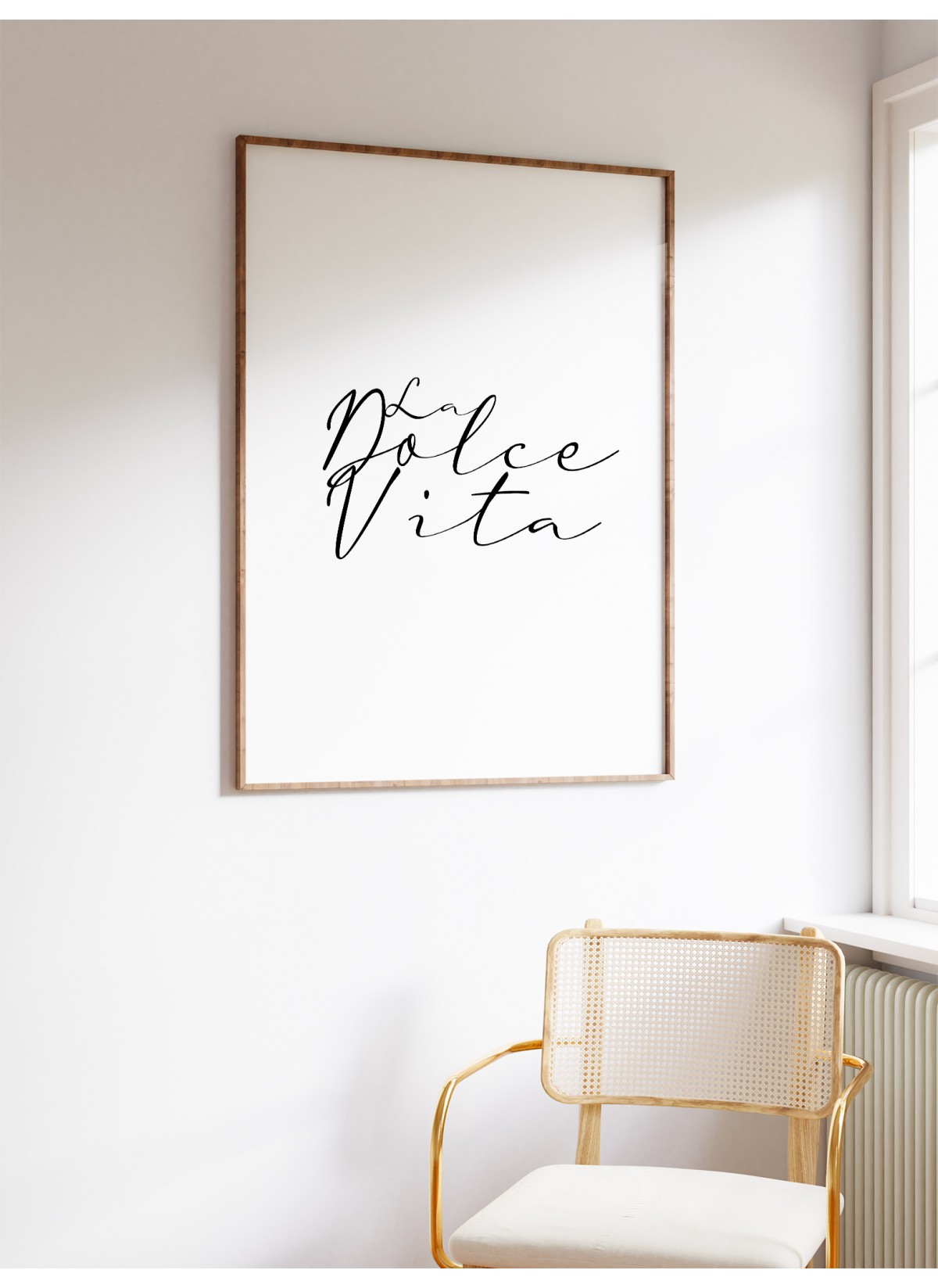Affiche Dolce Vita pour décorer son intérieur  | L'Afficherie