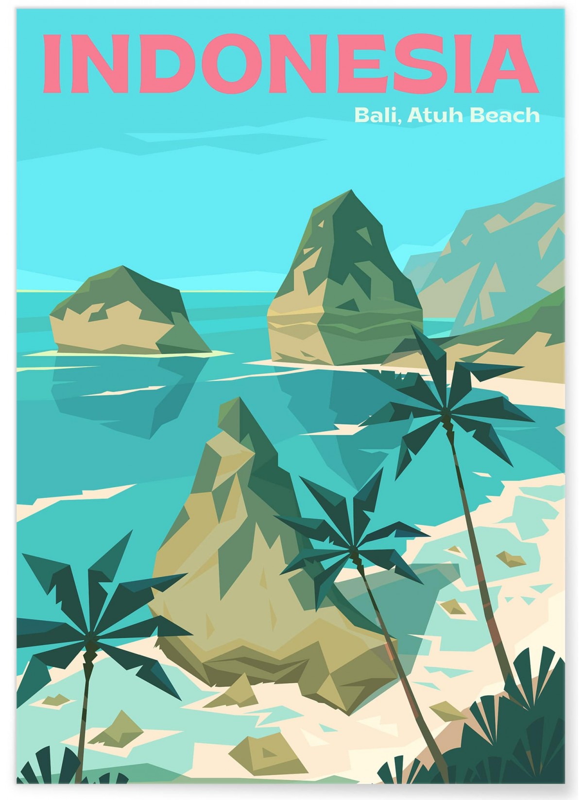 Affiche Indonésie