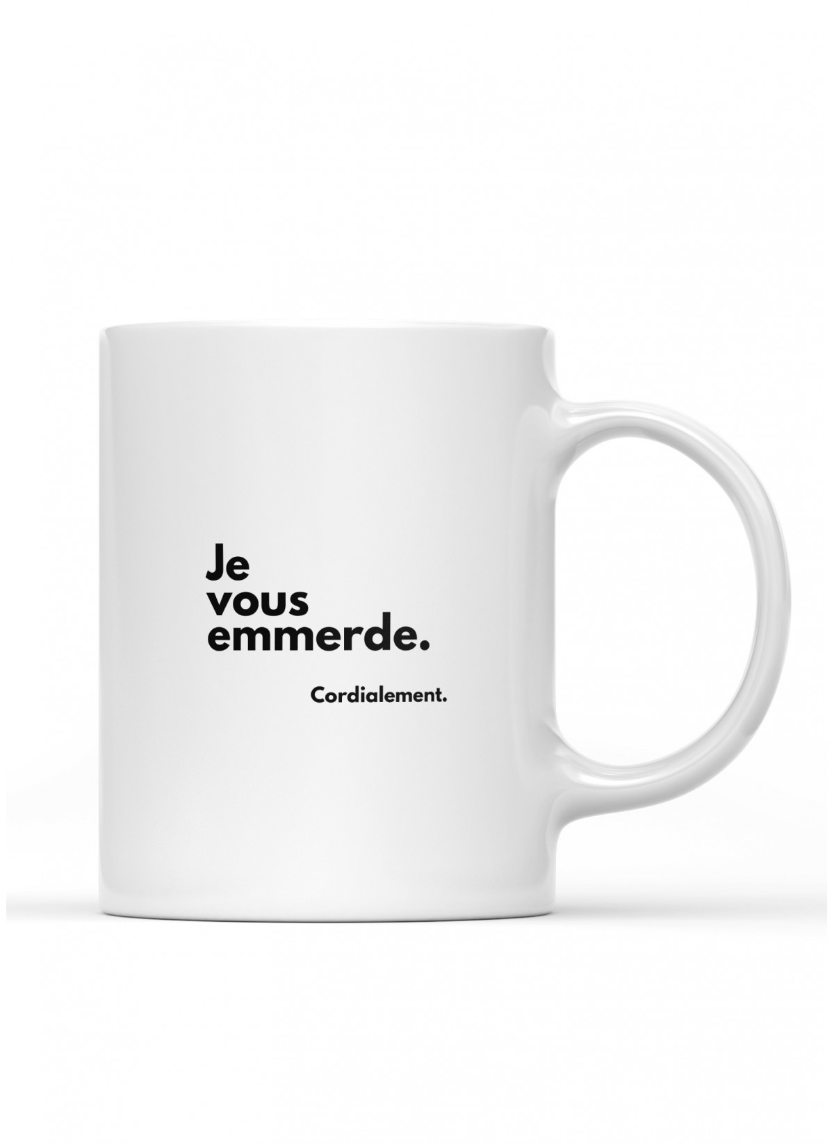 Mug Je vous emmerde
