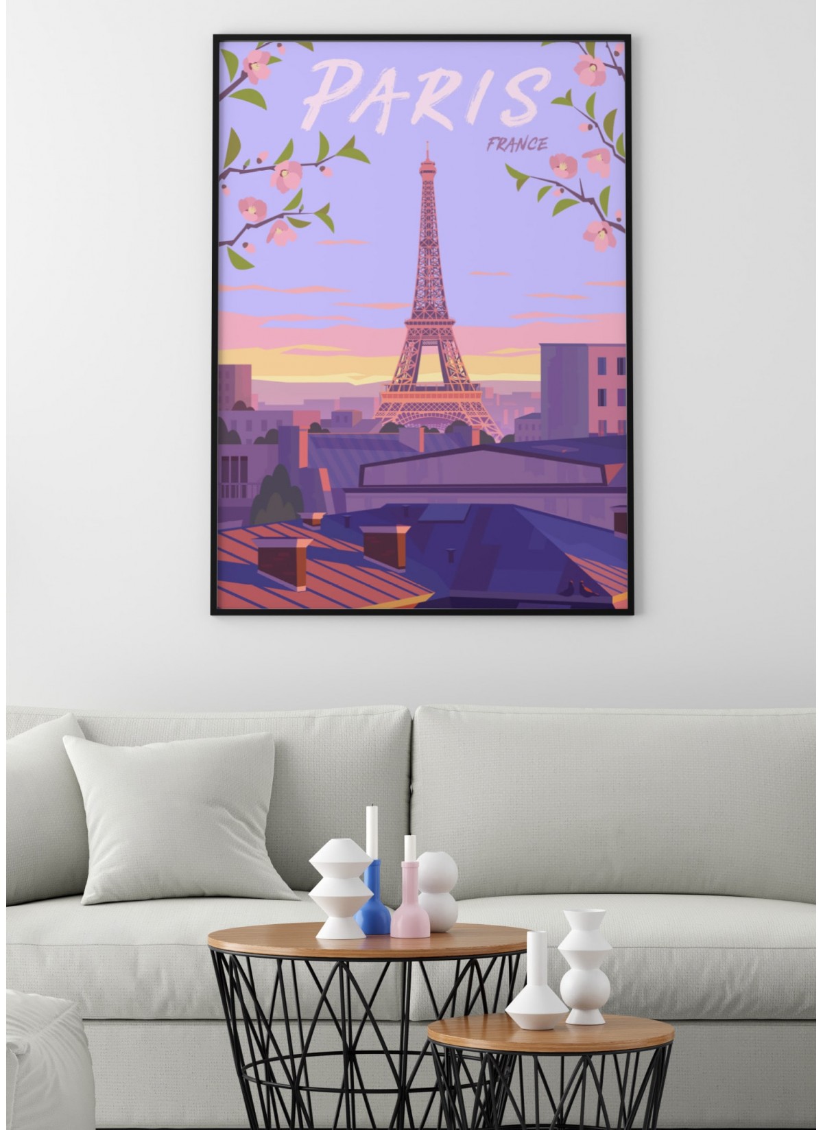 Affiche ville Paris 4