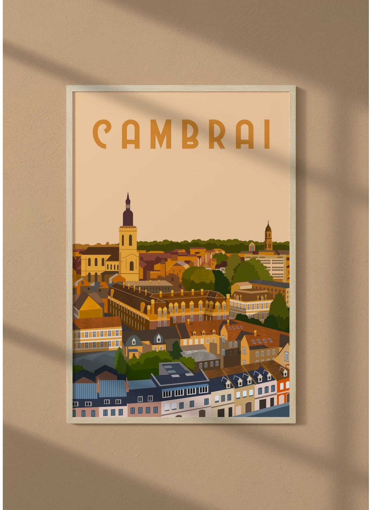 Affiche ville Cambrai