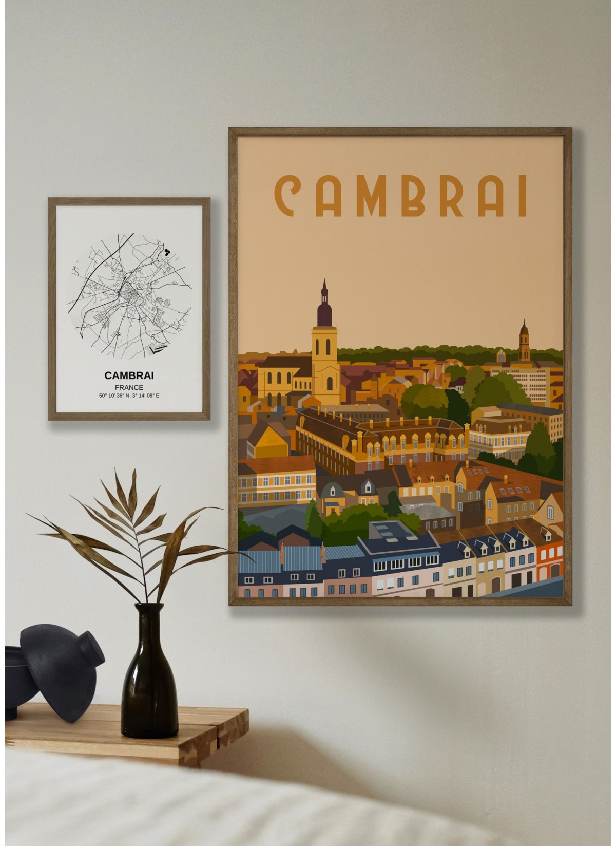 Affiche ville Cambrai