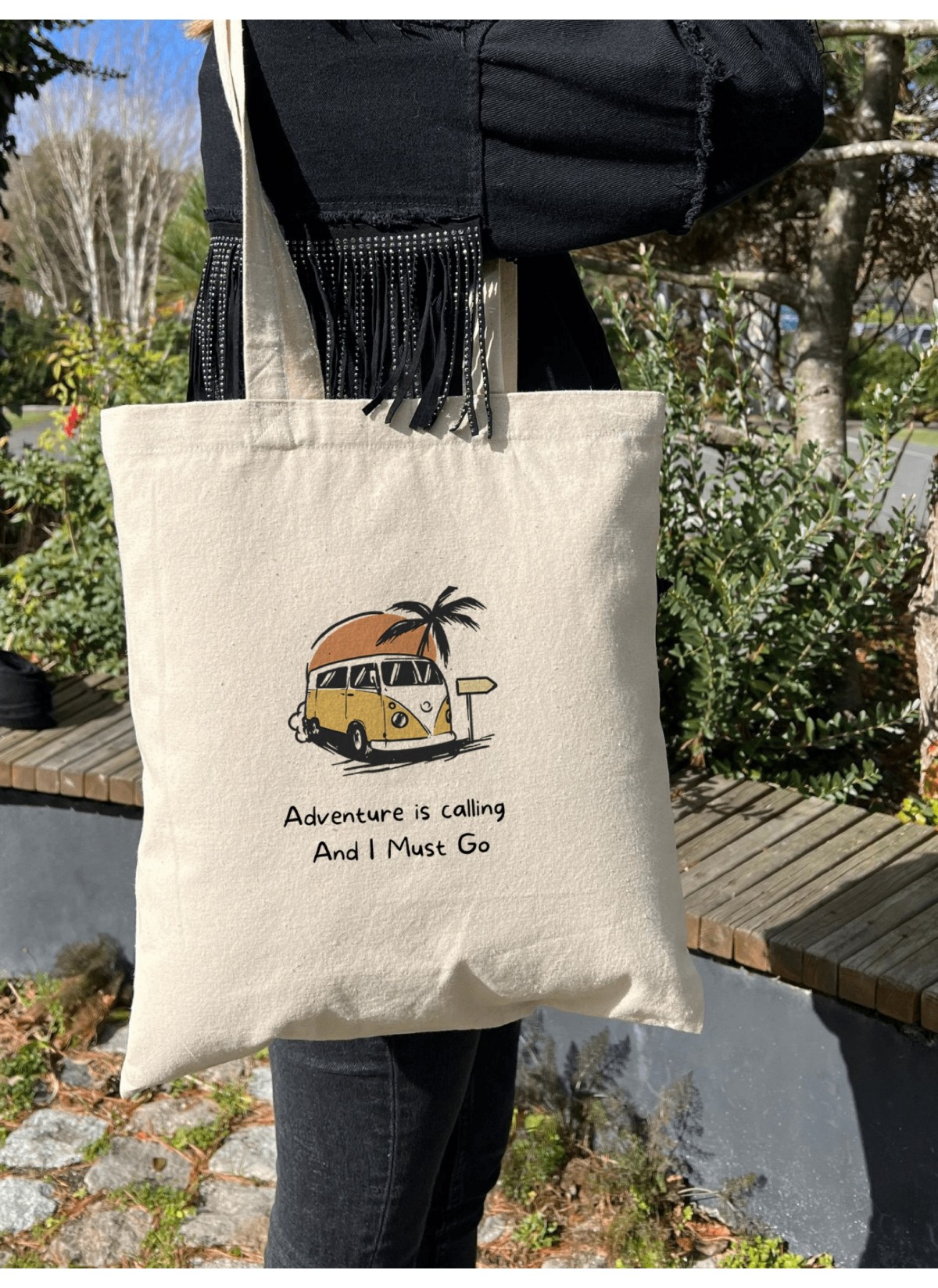Tote Bag Adventure is calling And I Must Go