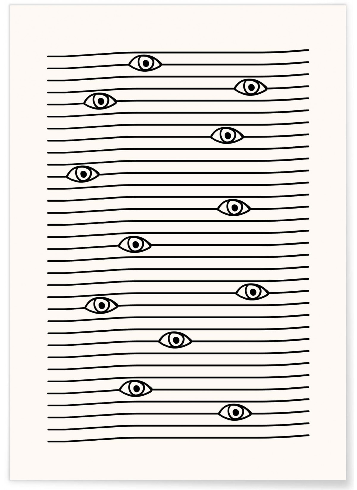 Affiche L'oeil