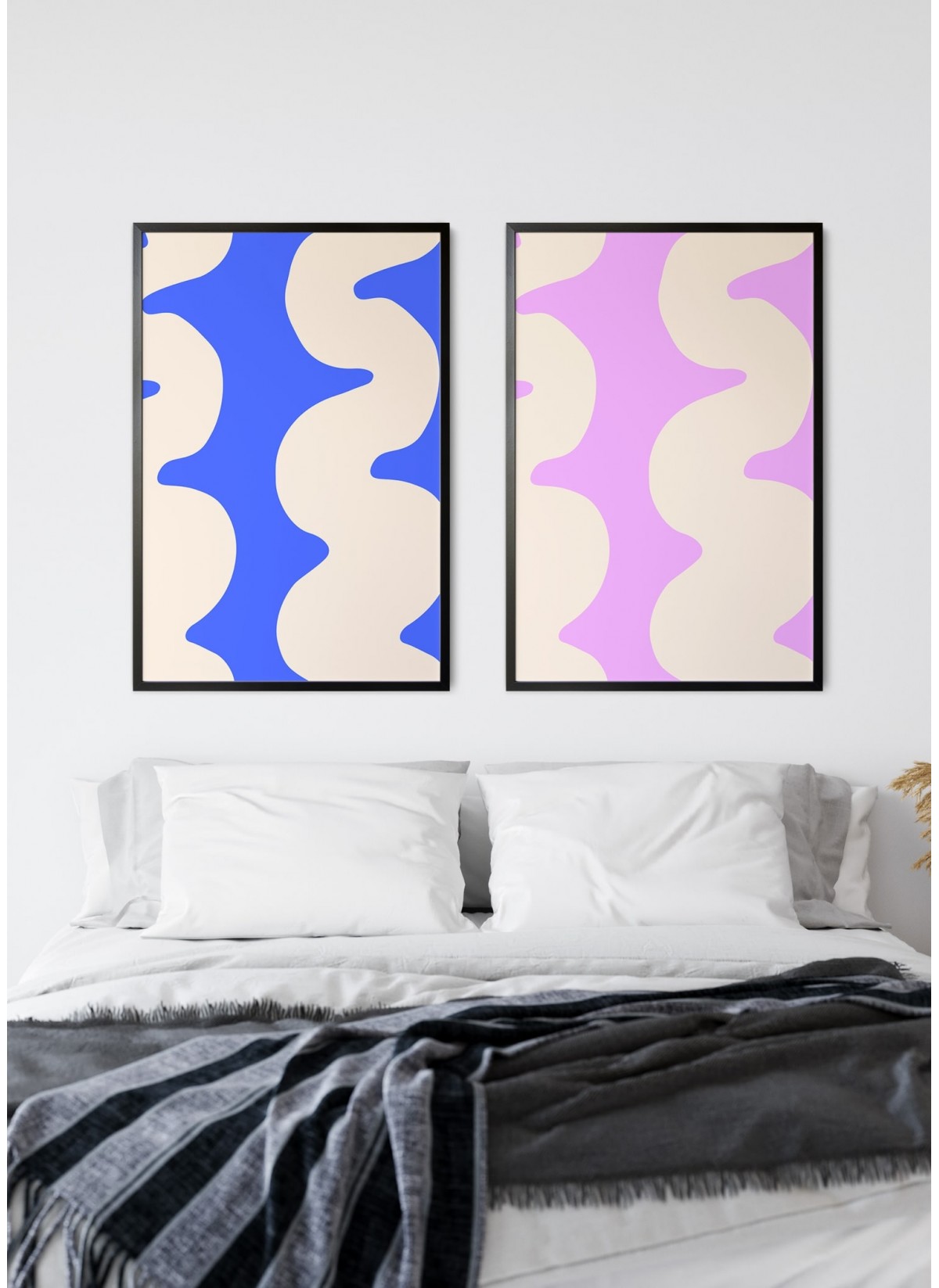 Affiche Wave Rose