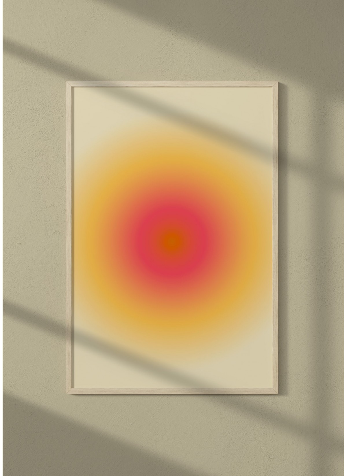 Affiche Aura jaune