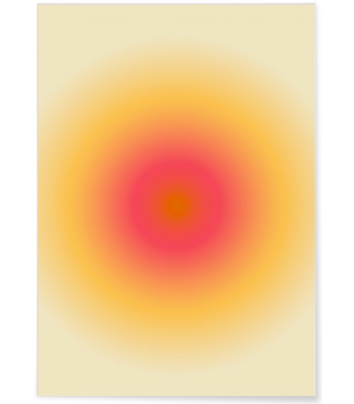 Affiche Aura jaune