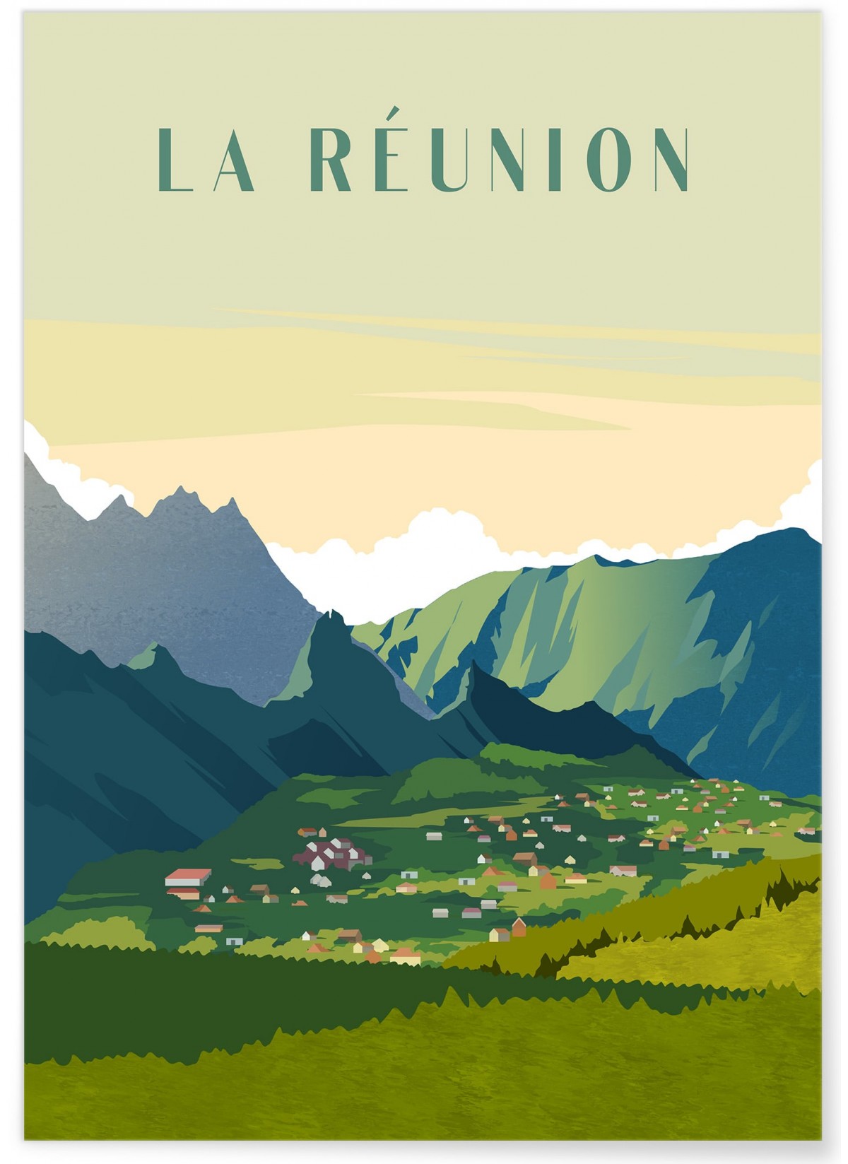Affiche La Réunion 2