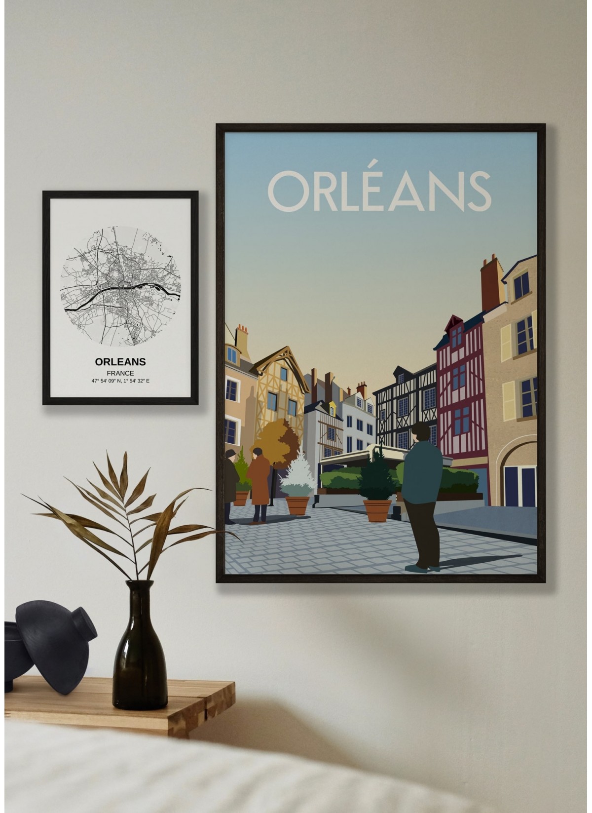 Affiche ville Orléans 3