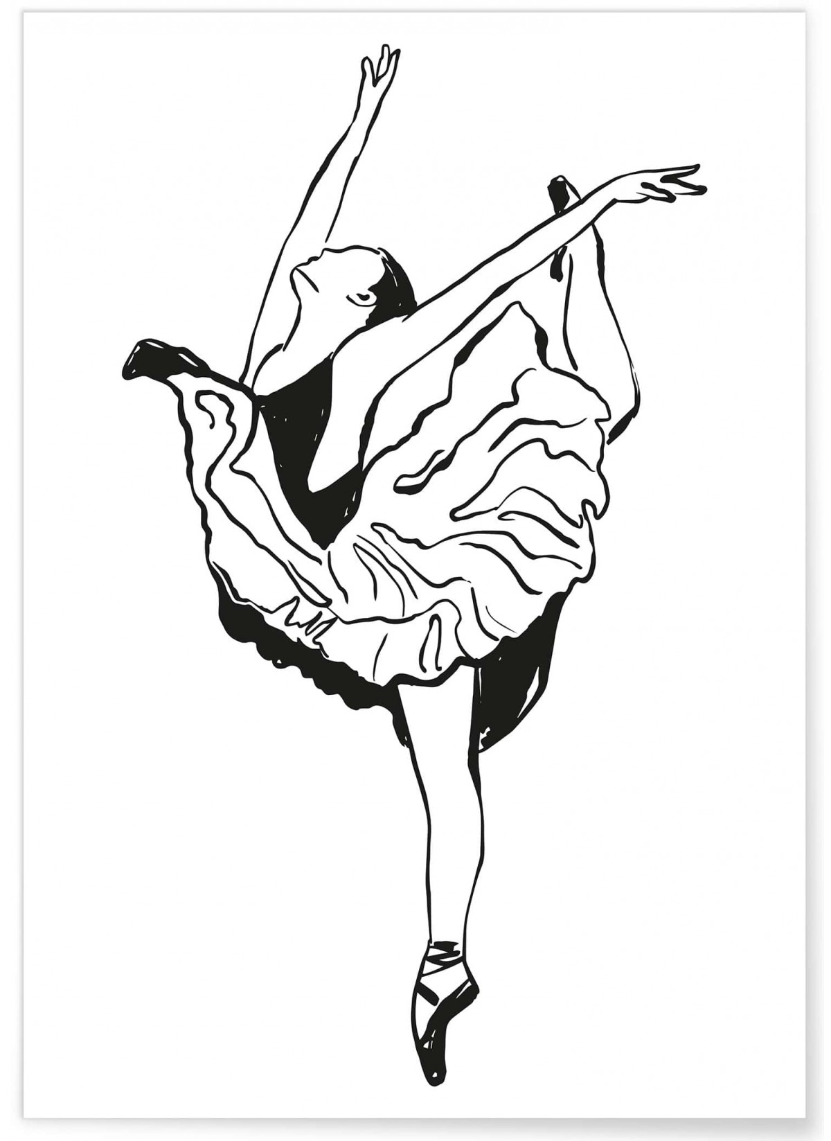 Affiche Danseuse 2