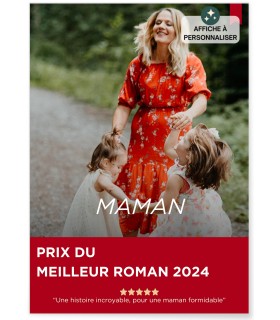 Affiche Couverture Roman personnalisable | L’AFFICHERIE