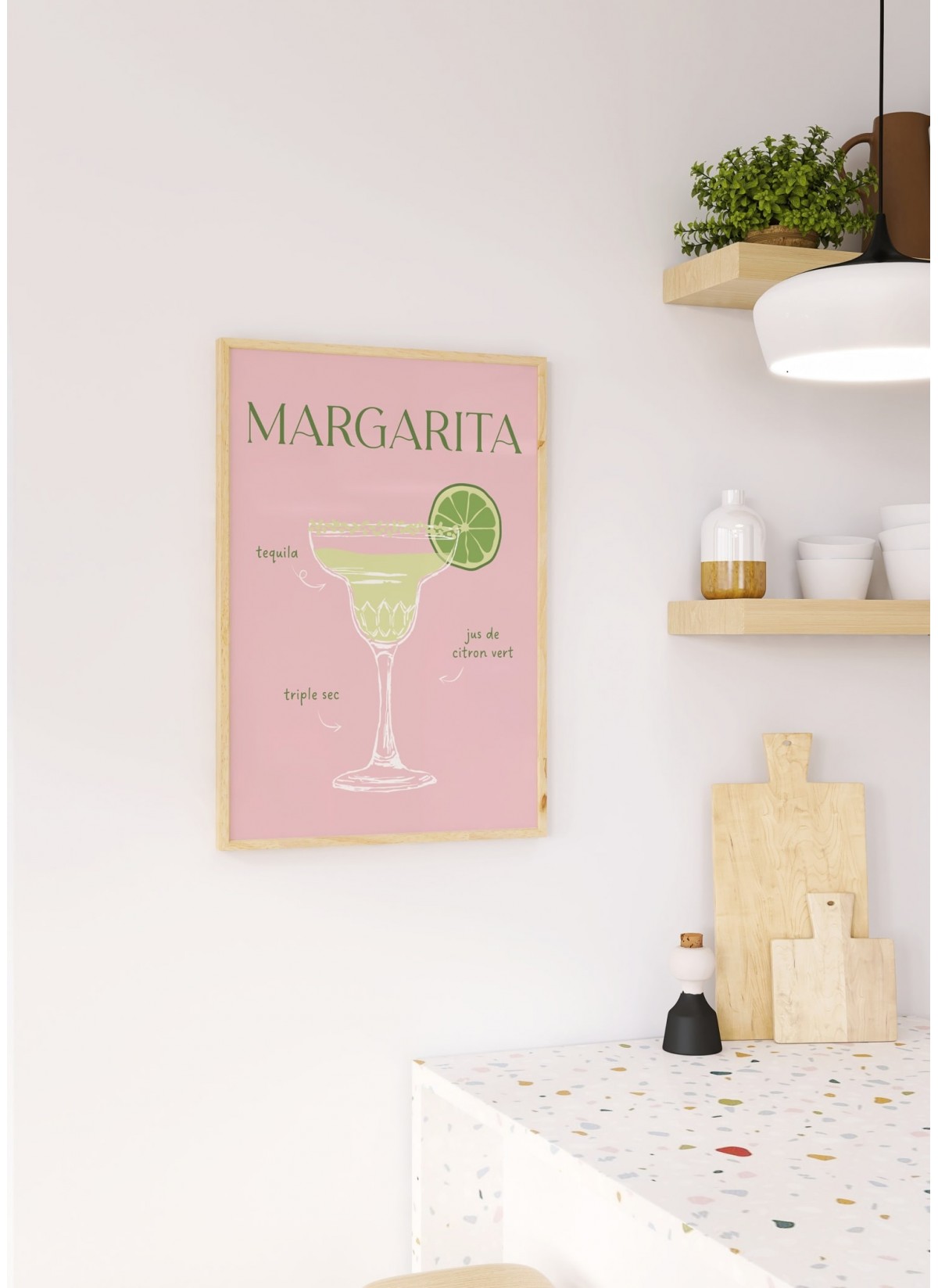 Affiche Cocktail Margarita 2