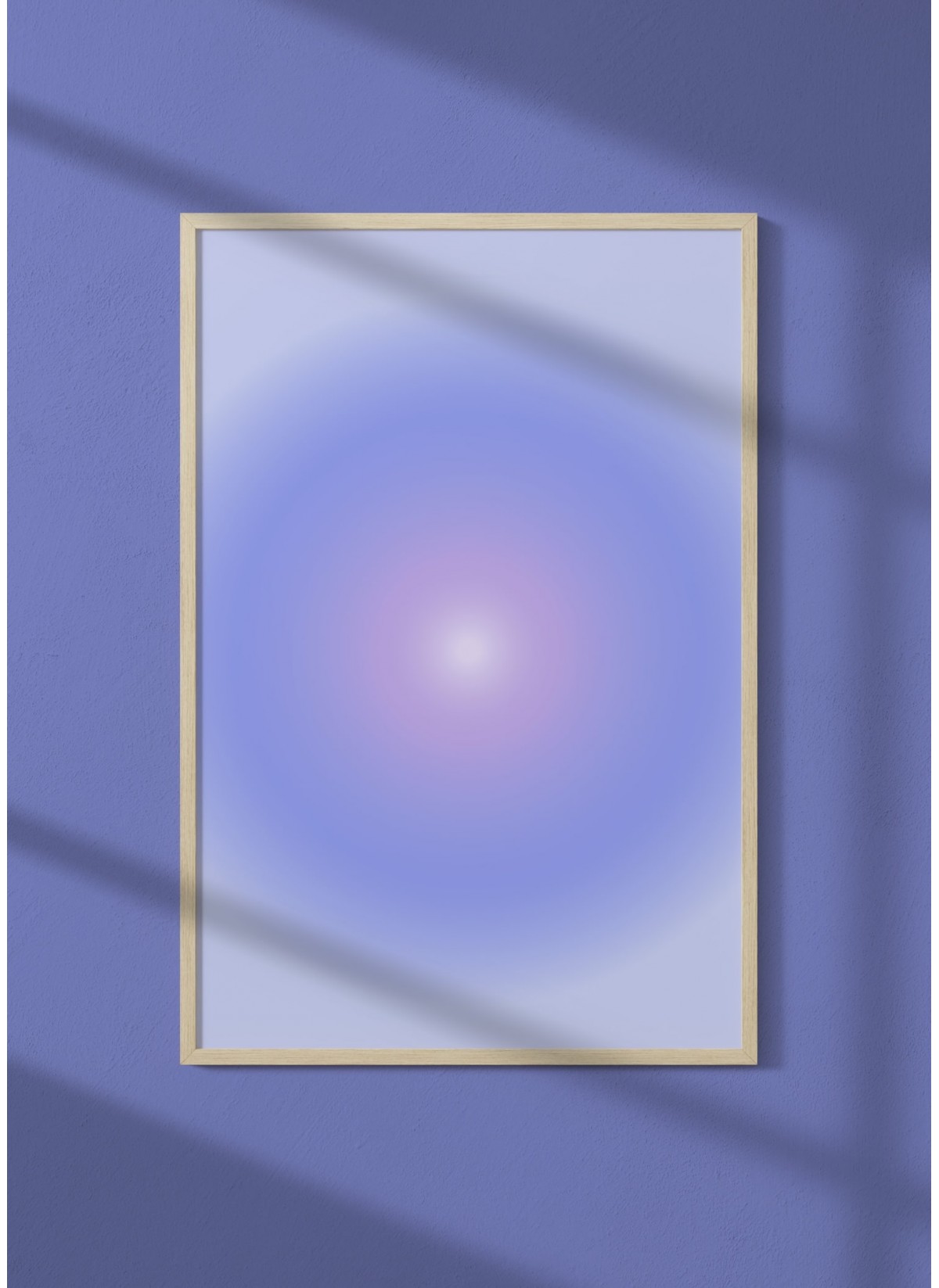 Affiche Aura bleue