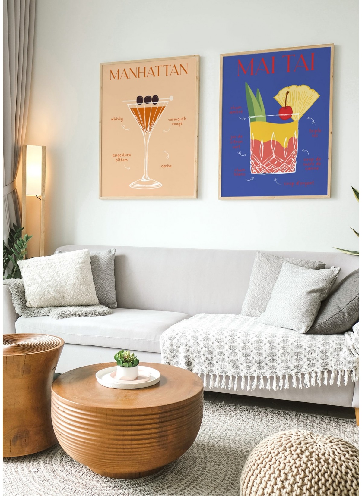 Affiche Cocktail Manhattan 2