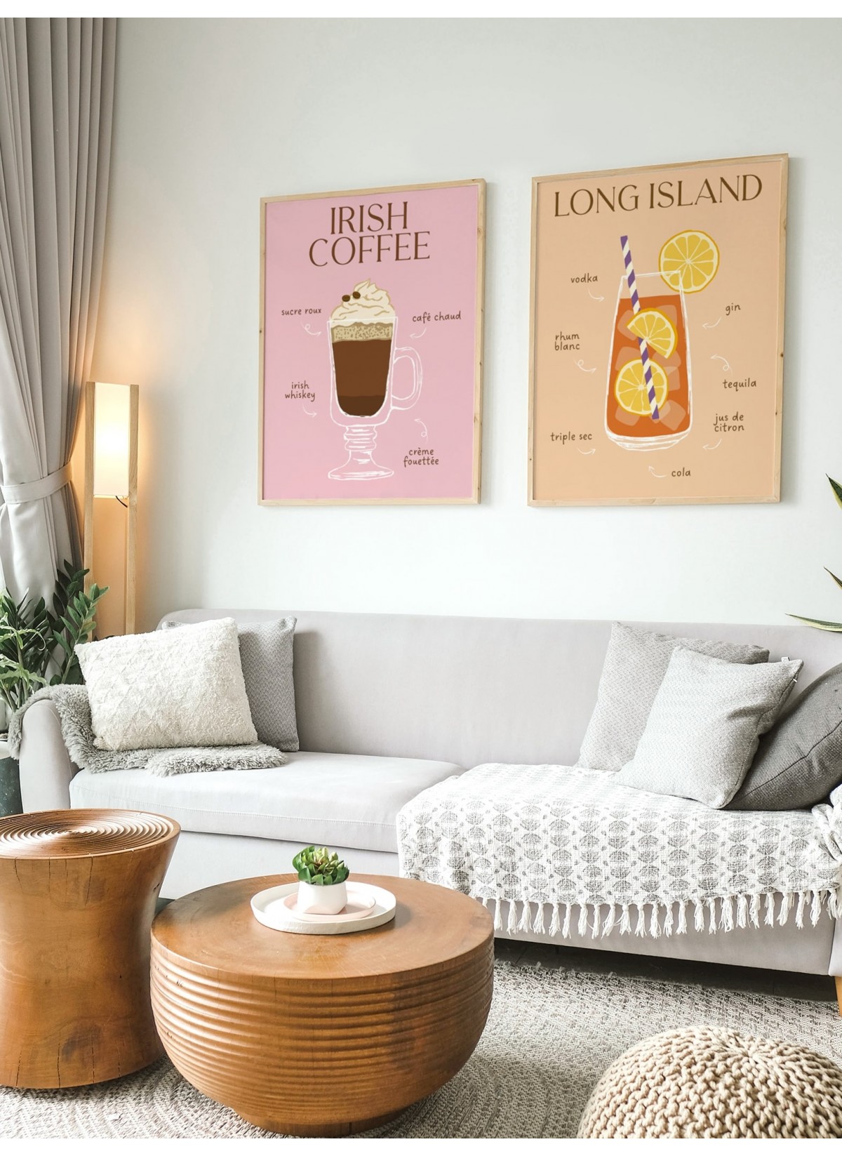Affiche Cocktail Irish Coffee 2