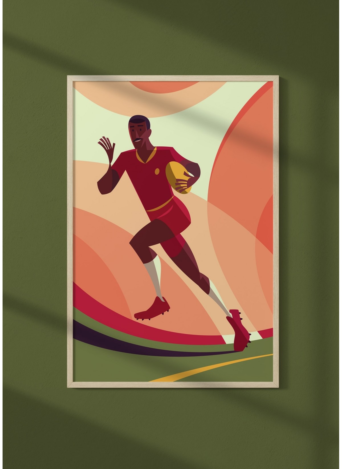 Affiche Rugby