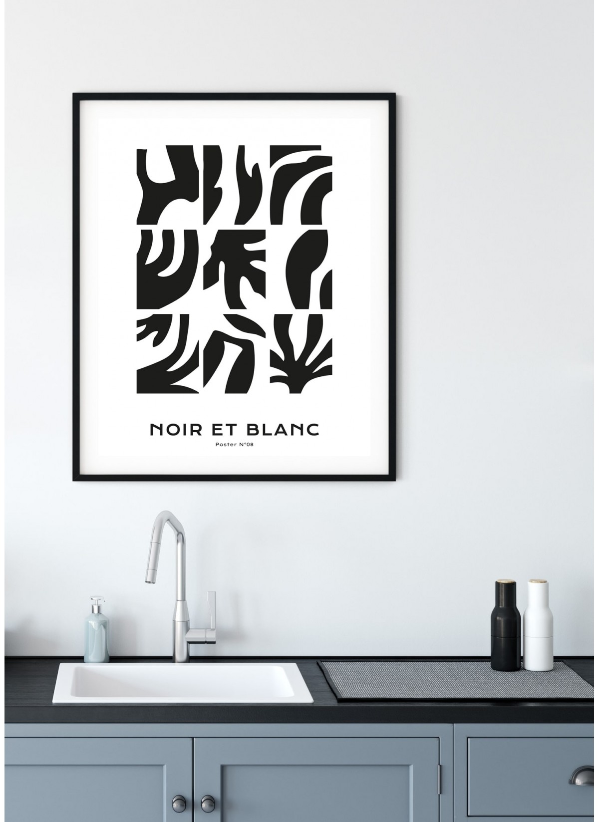 Affiche Noir et blanc