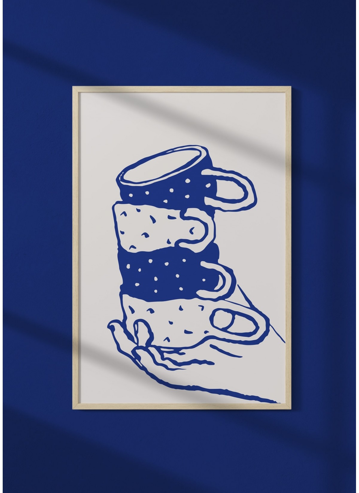 Affiche Les tasses