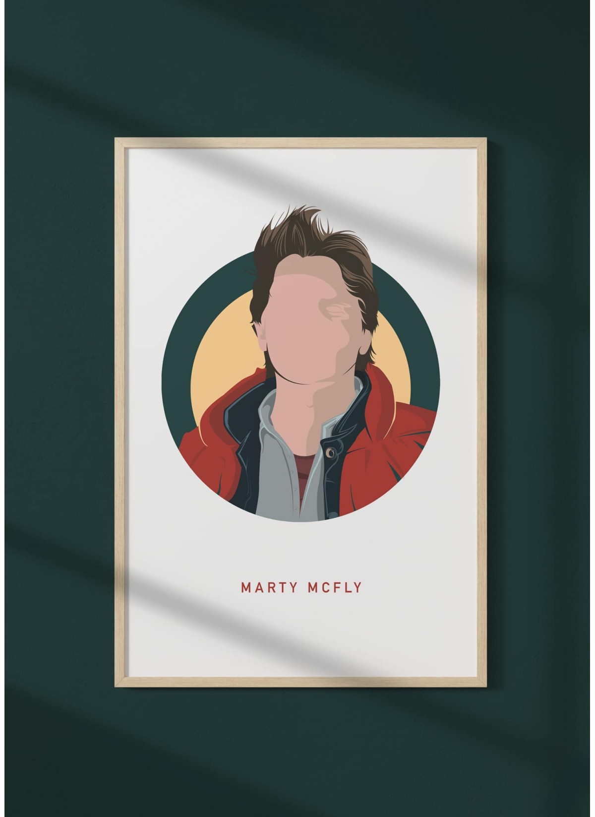 Marty McFly Affiche pour chambre ou salon  |  L’Afficherie