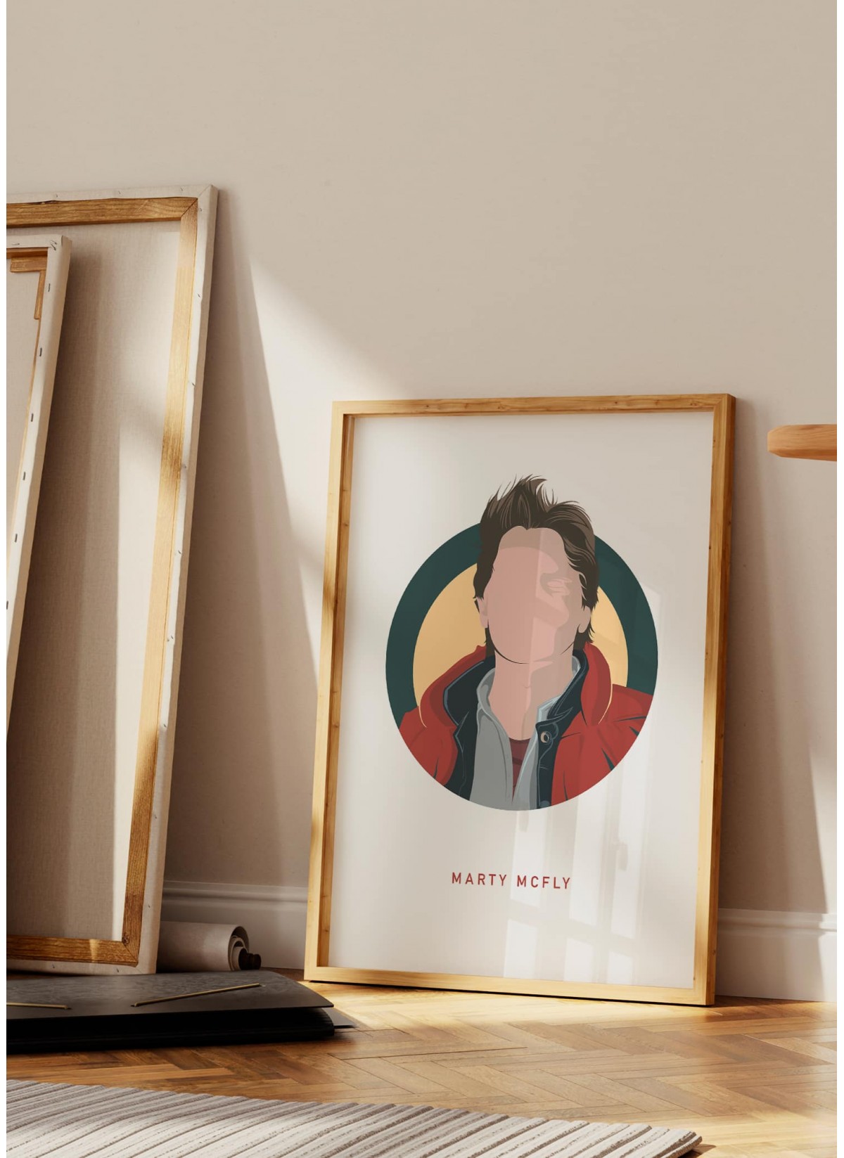 Marty McFly Affiche pour chambre ou salon  |  L’Afficherie