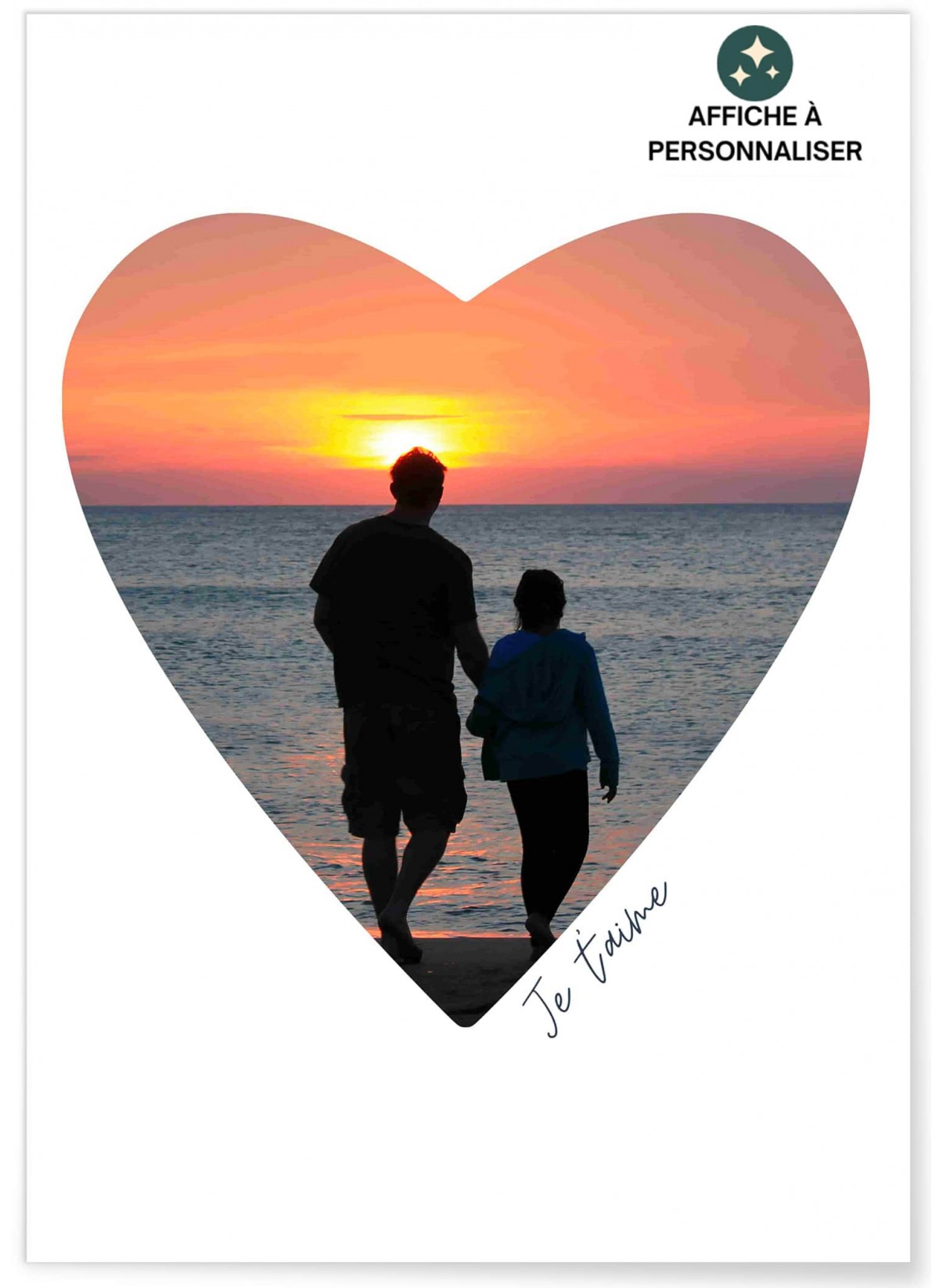 Affiche pêle-mêle photo personnalisable | L’Afficherie