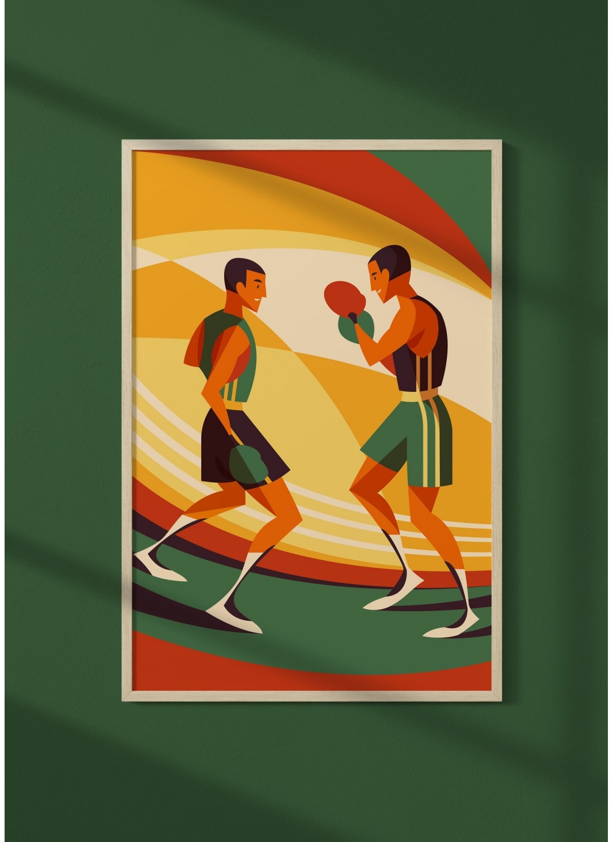 Affiche Boxe