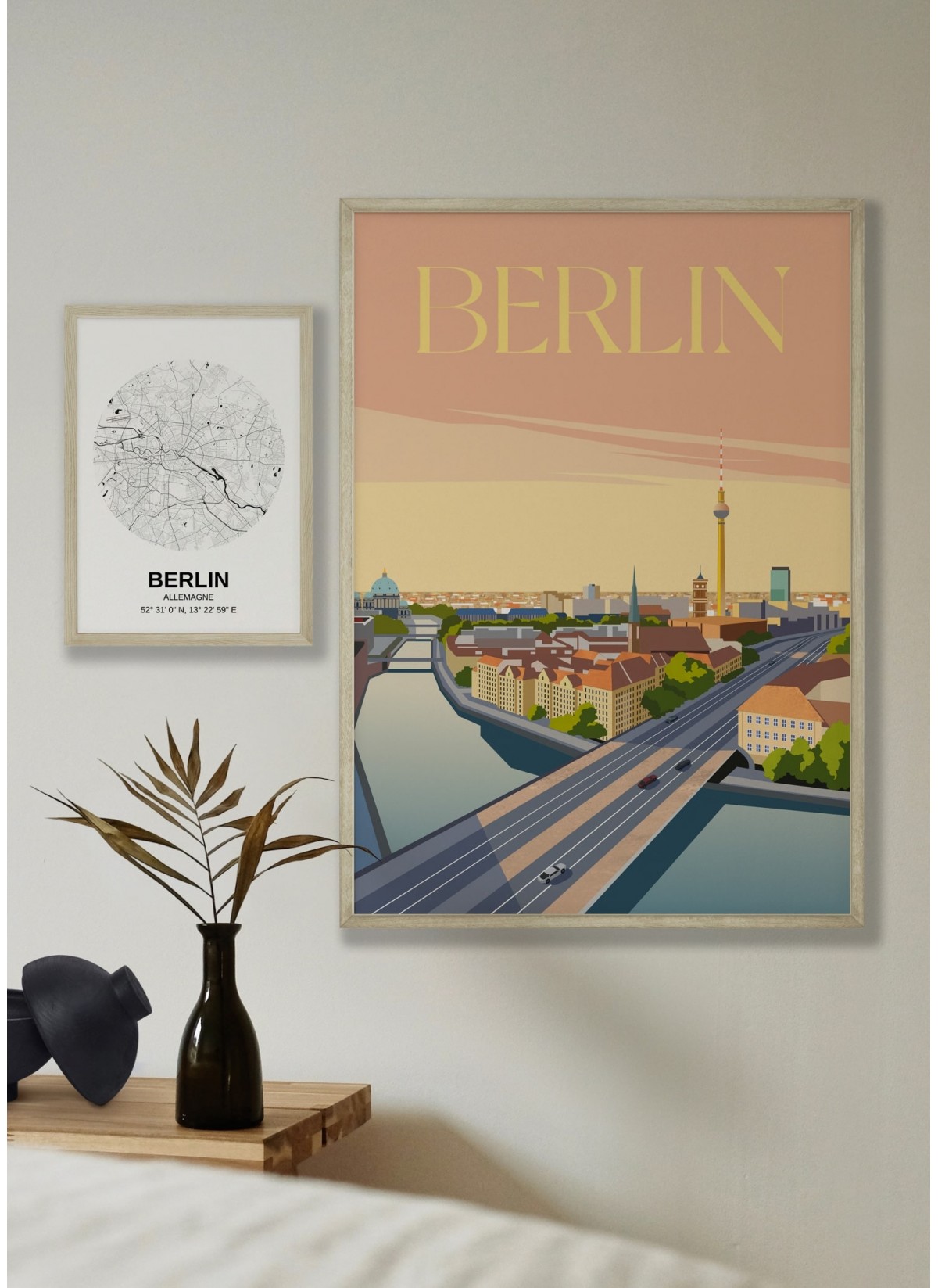 Affiche ville Berlin 2