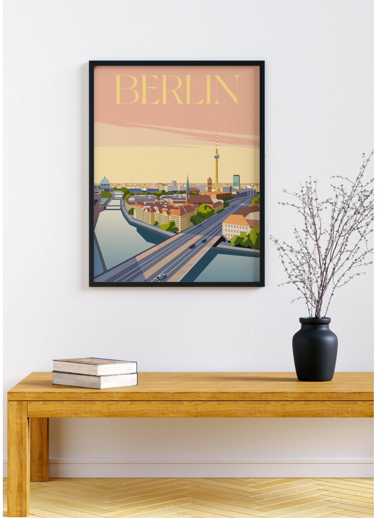 Affiche ville Berlin 2