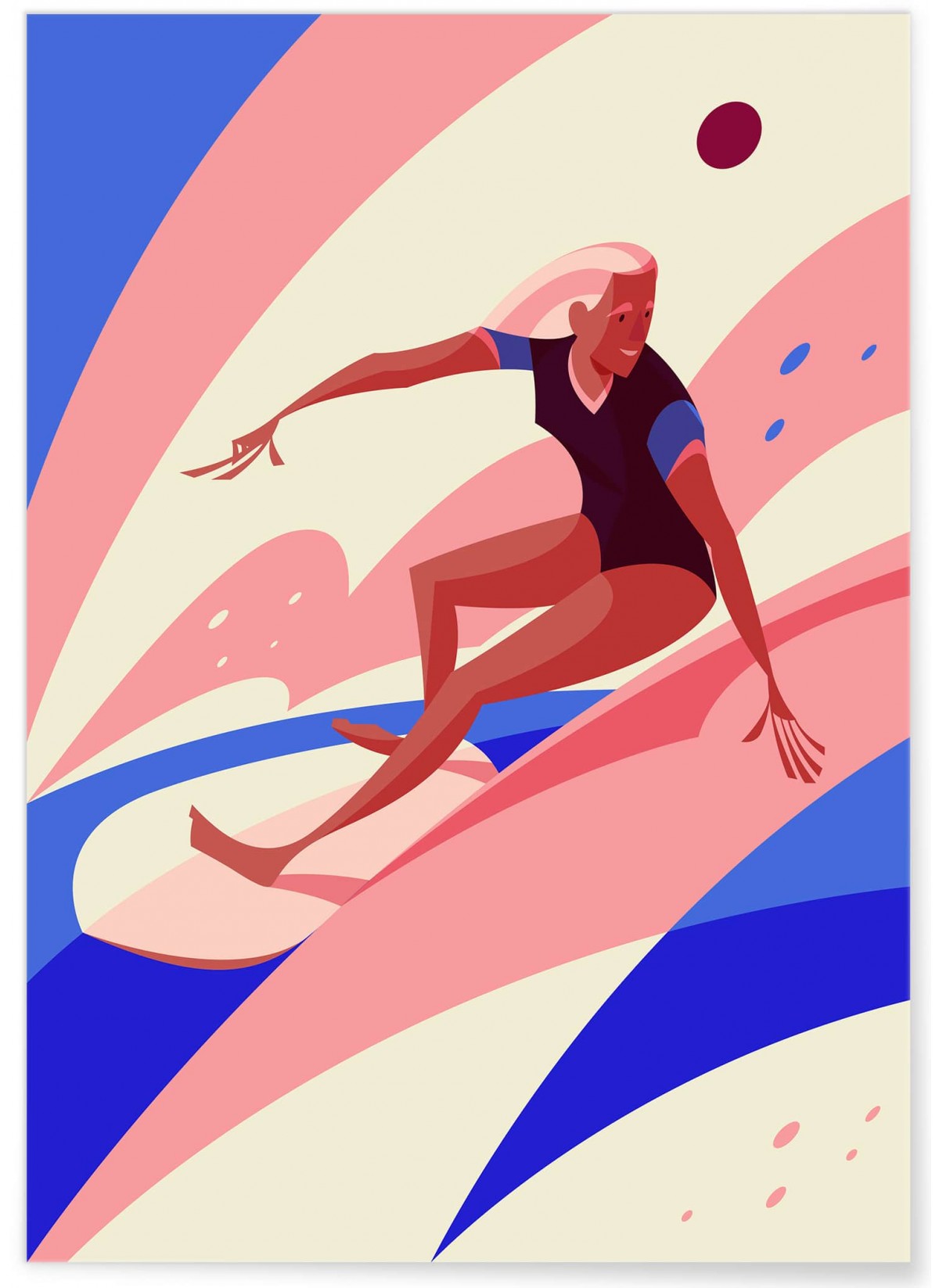 Affiche Surf