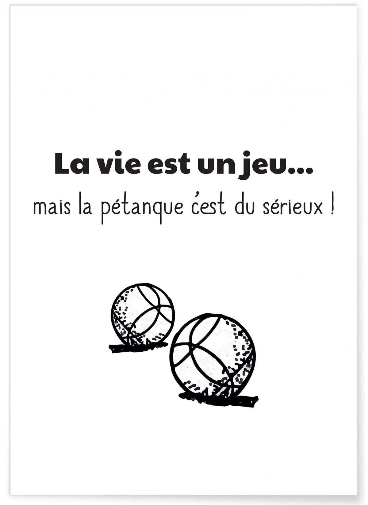 Affiche La vie est un jeu 2