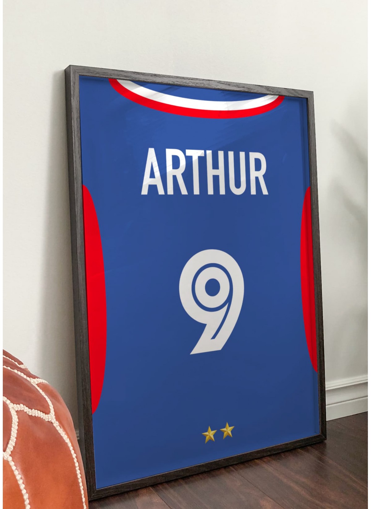 Affiche maillot de foot à personnaliser | L’AFFICHERIE