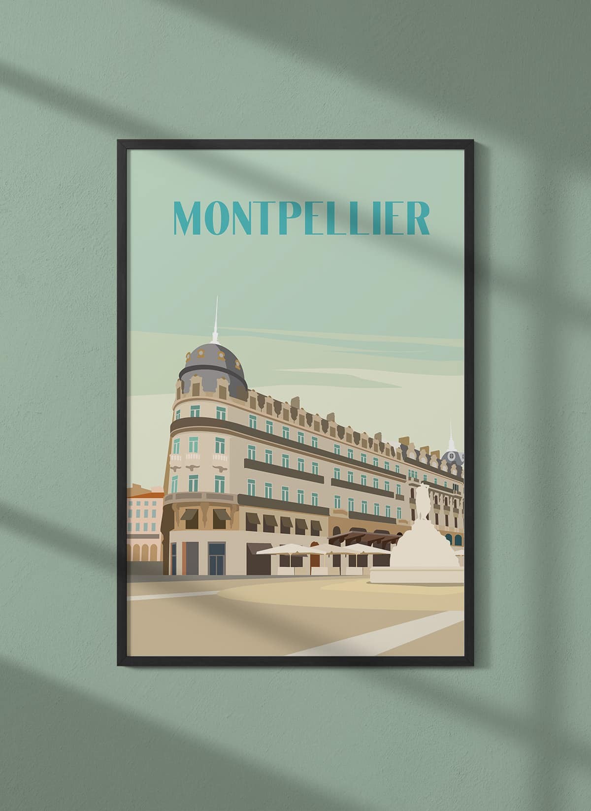 Poster ville Montpellier 2