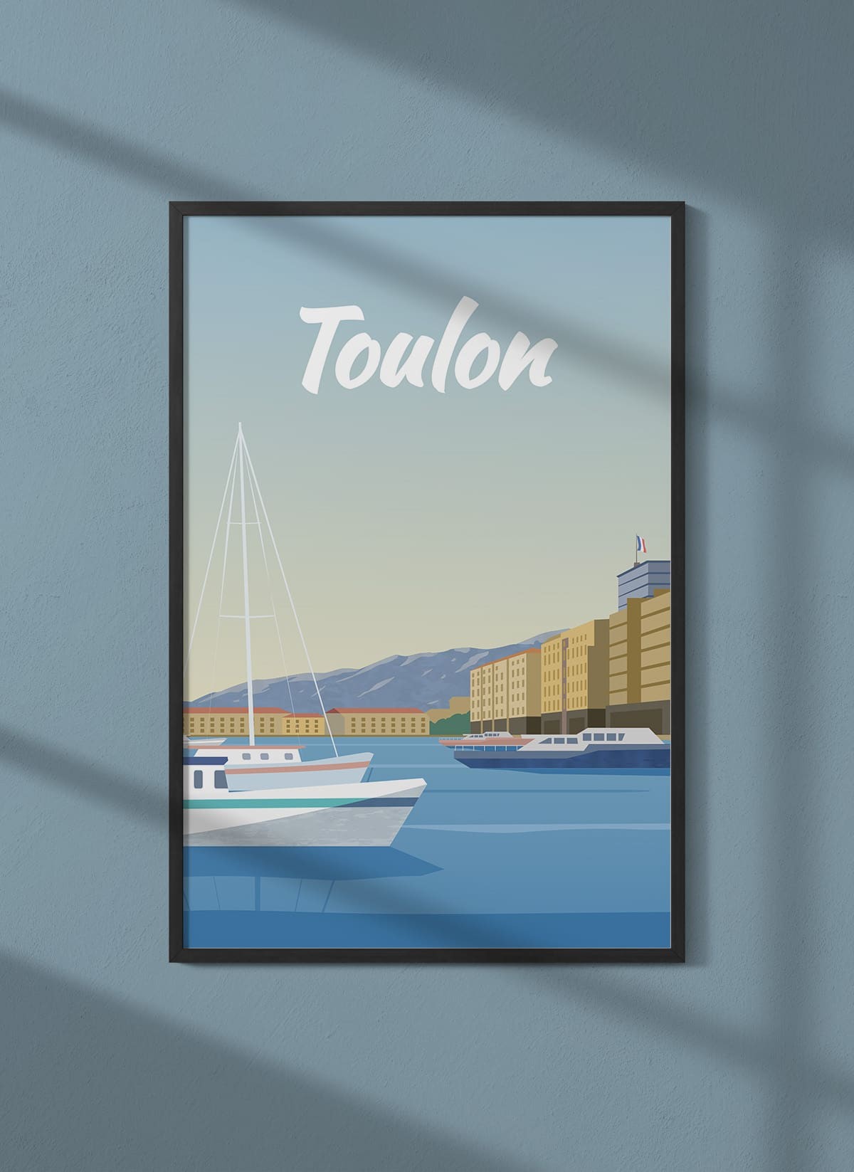 Affiche ville Toulon