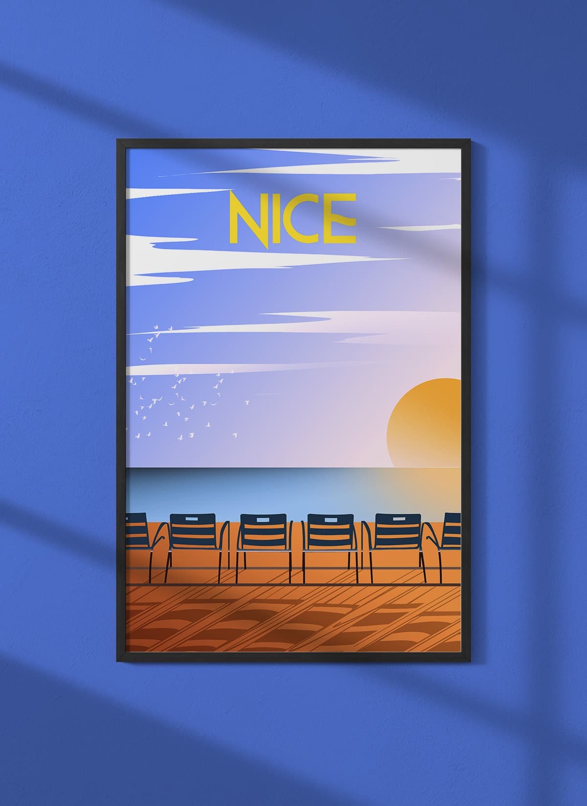 Affiche ville Nice