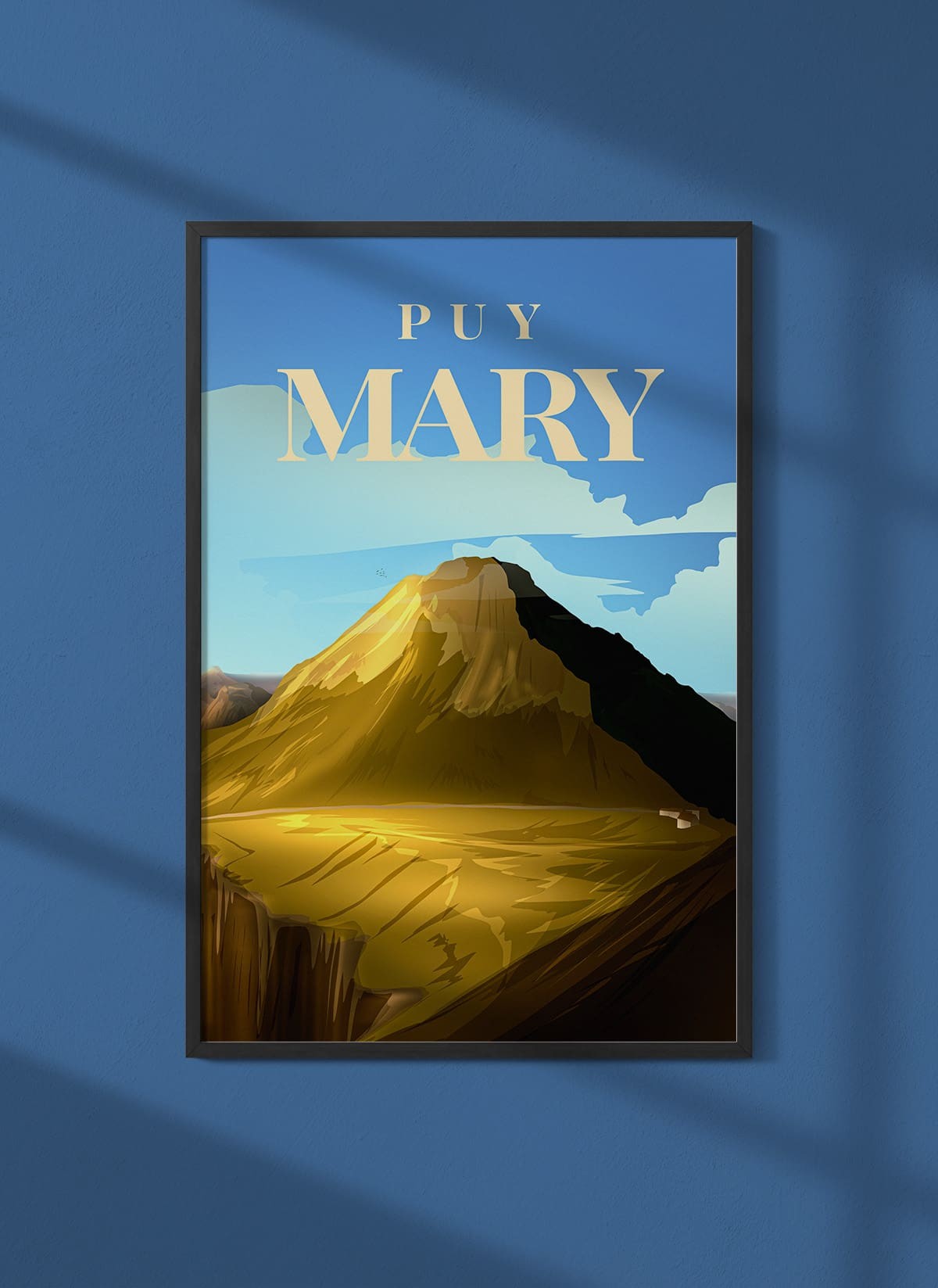 Affiche ville Puy Mary