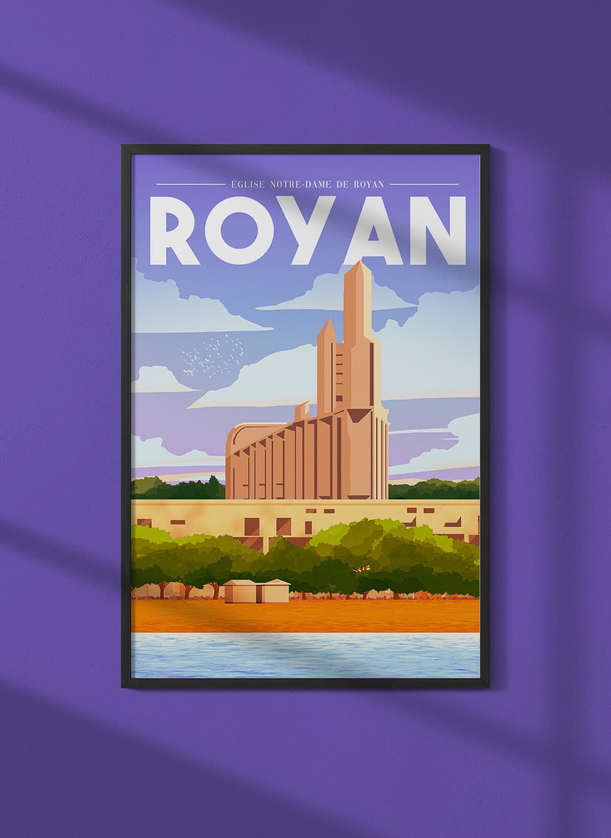 Affiche ville Royan