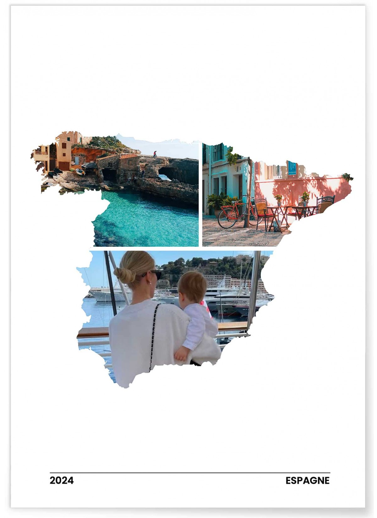 Poster photo personnalisé Espagne - L'AFFICHERIE