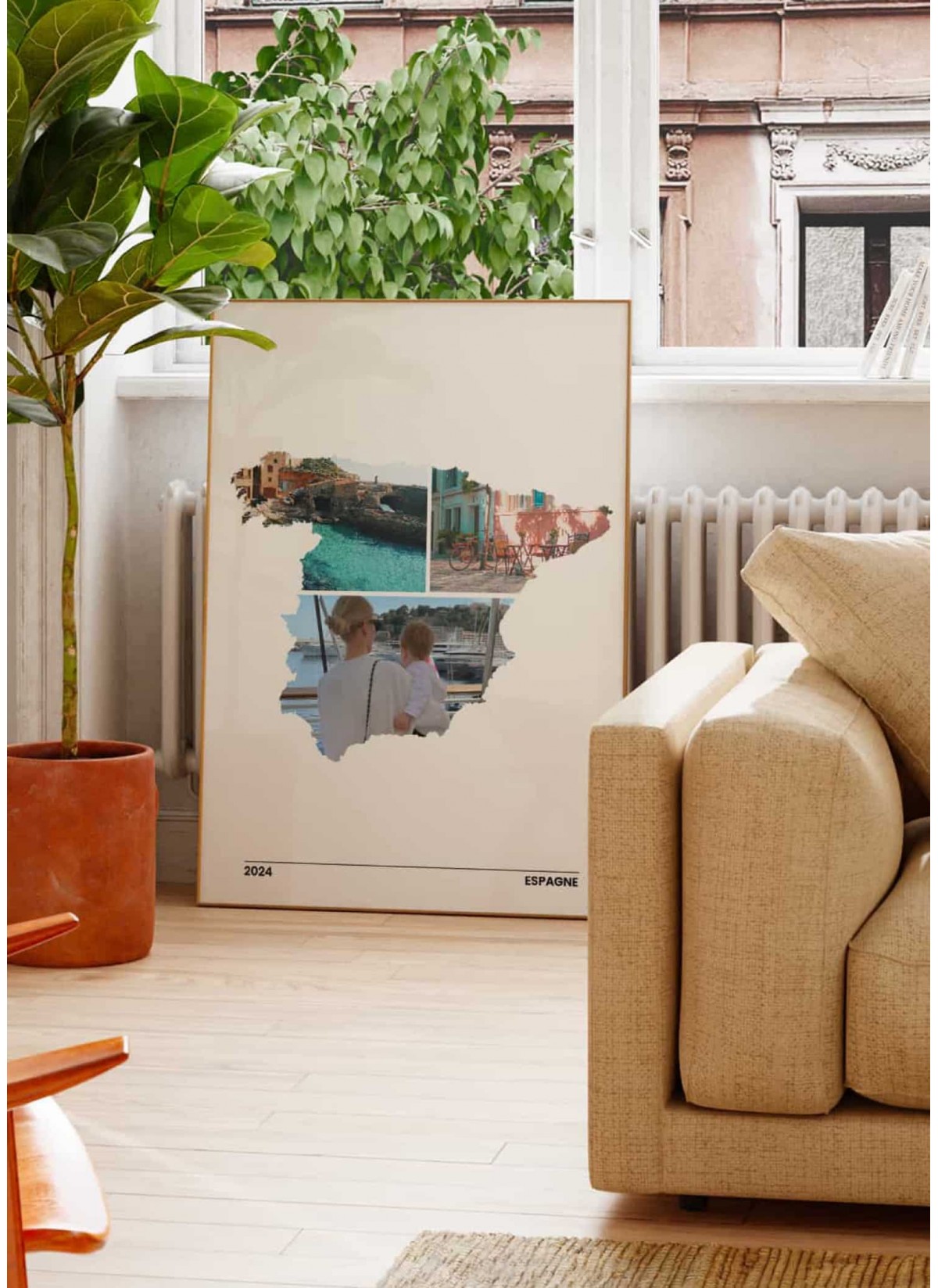 Poster photo personnalisé Espagne - L'AFFICHERIE