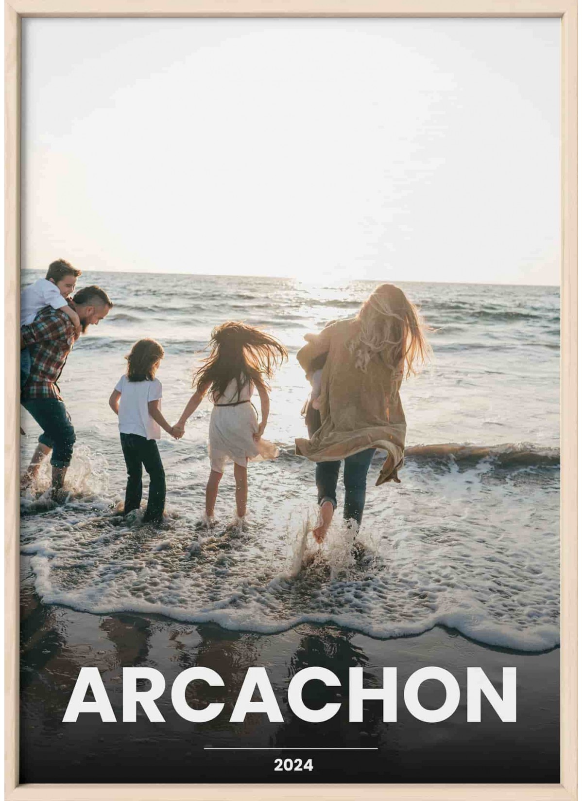 Affiche photo(s) à Personnaliser : souvenirs de vacances