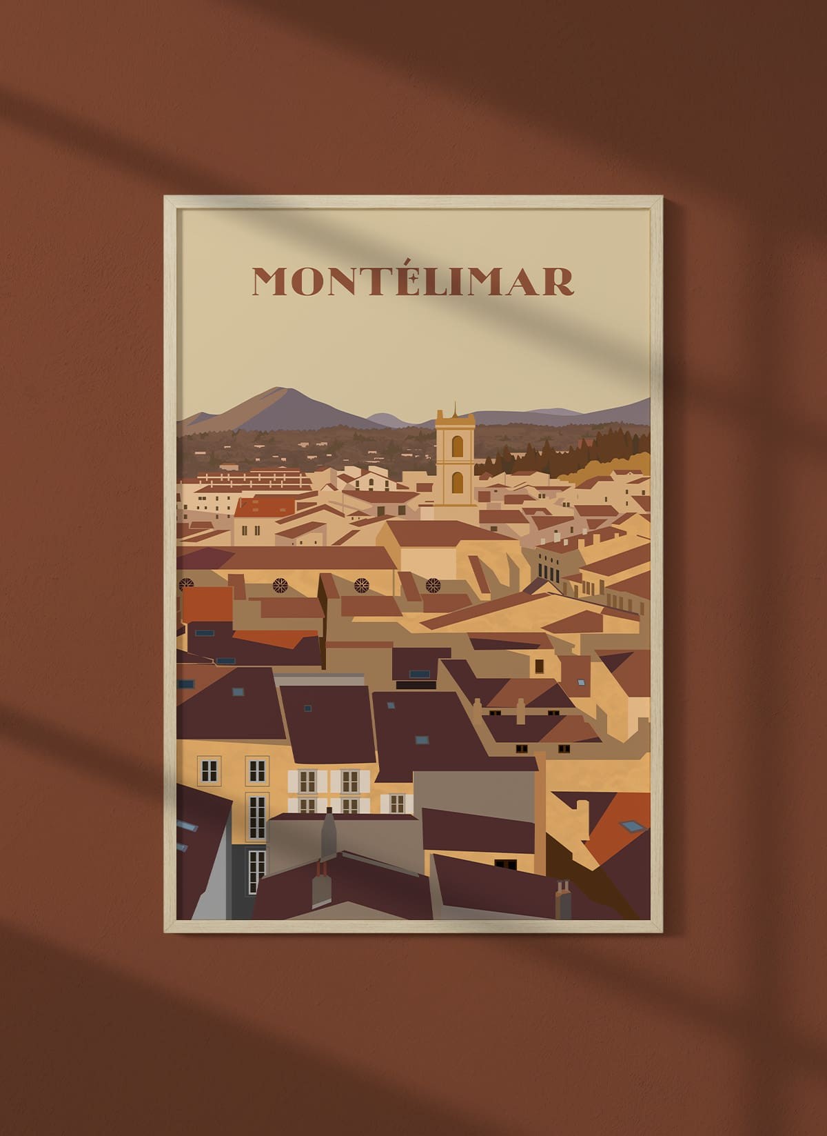 Affiche ville Montélimar