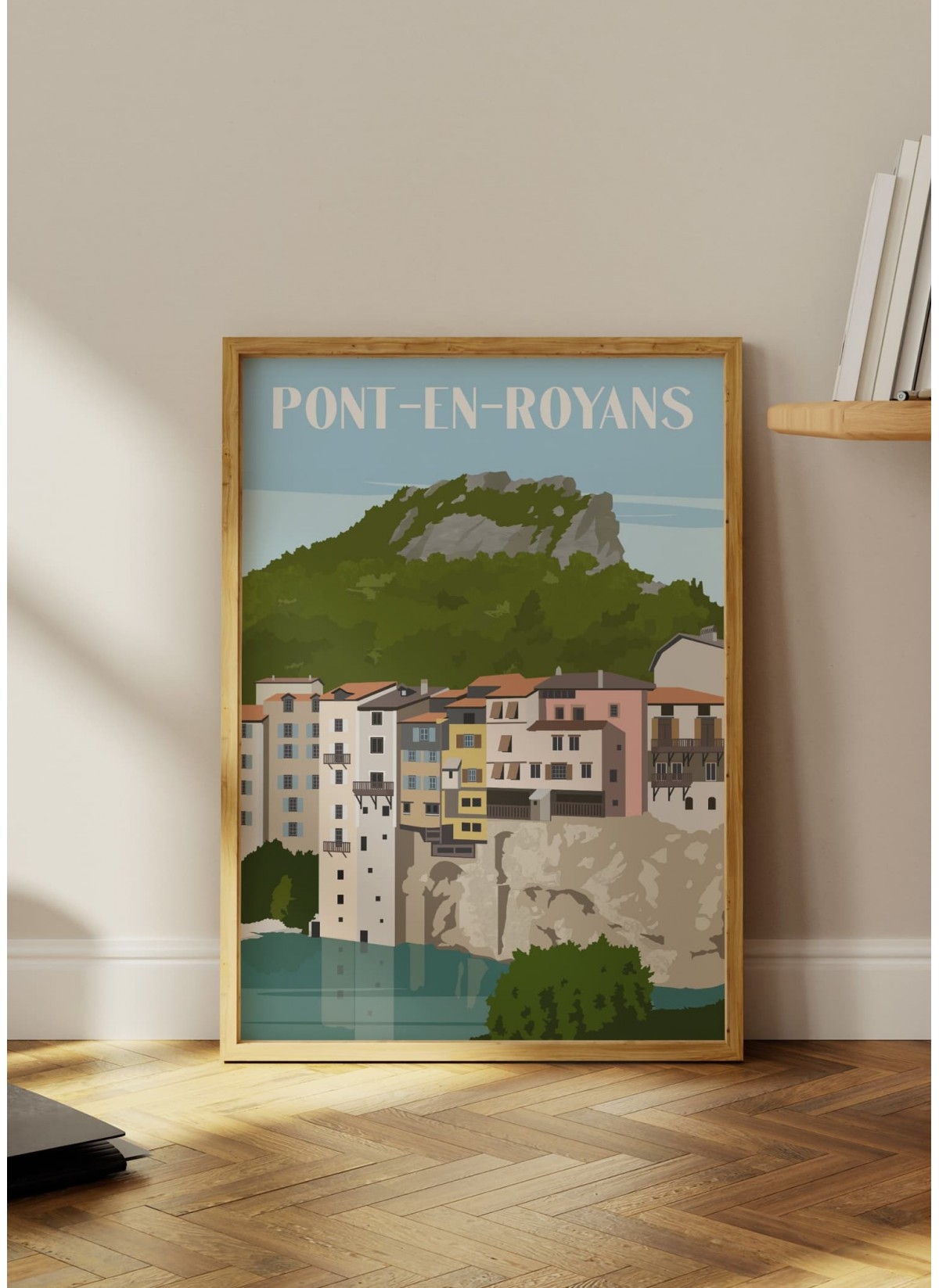 Affiche ville Pont-en-Royans
