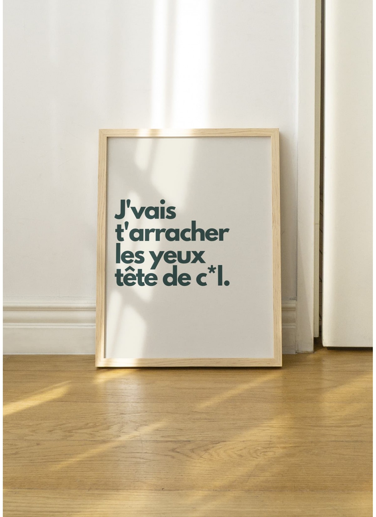 Affiche J'vais t'arracher les yeux
